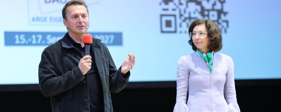 Stefan Hutter und Isabella Stickler bedanken sich für das große Interesse an der 31. ARGE Fachtagung in Bad Ischl.